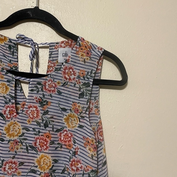 CAbi 5354 Penelope Floral Tank Top‎ Size XS - Picture 4 of 8
